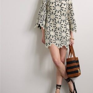 Zimmermann Ottie Cotton-blend Guipure Lace Mini Dress - NWT - Sz 3 - US 10